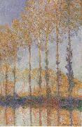 Claude Monet Poplars on the banks of the EPTE Spain oil painting artist